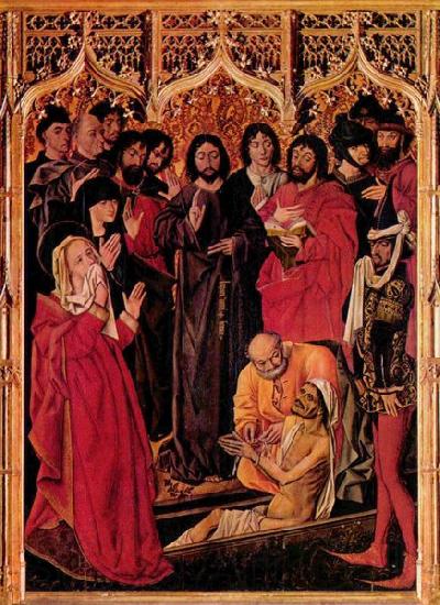 Nicolas Froment Resurrection of Lazarus Spain oil painting art